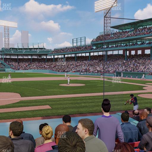 Fenway Park - Section Field Box 63 Seat View