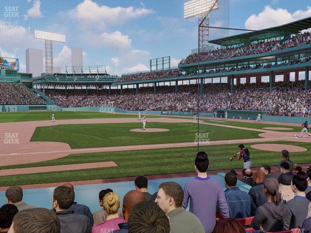 Fenway Park - Section Field Box 63 Seat View