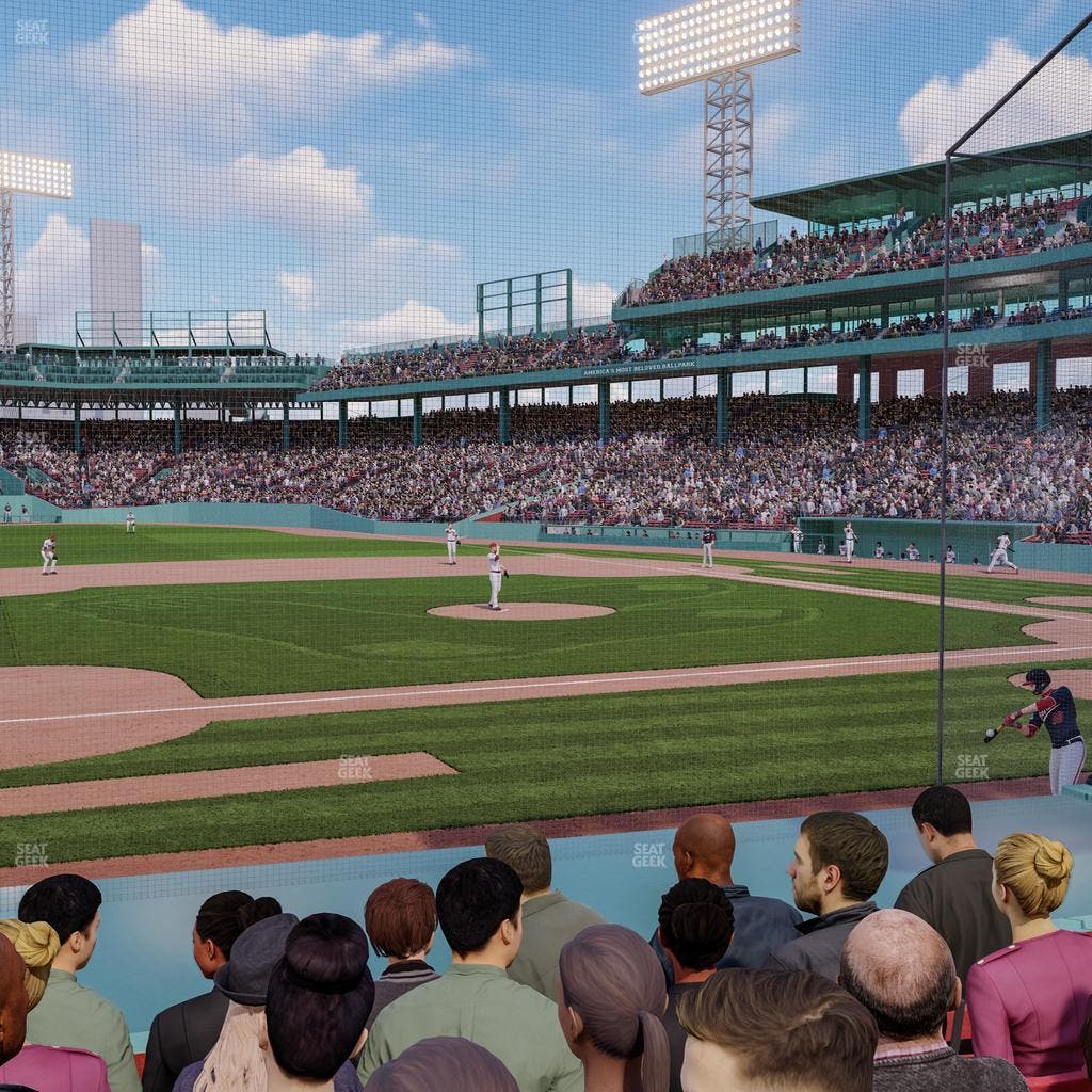 Fenway Park - Section Field Box 64 Seat View