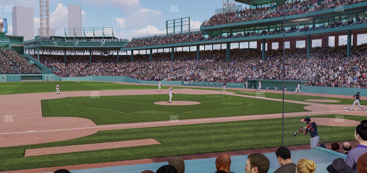 Fenway Park - Section Field Box 64 Seat View