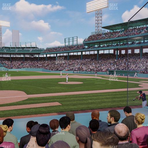 Fenway Park - Section Field Box 64 Seat View