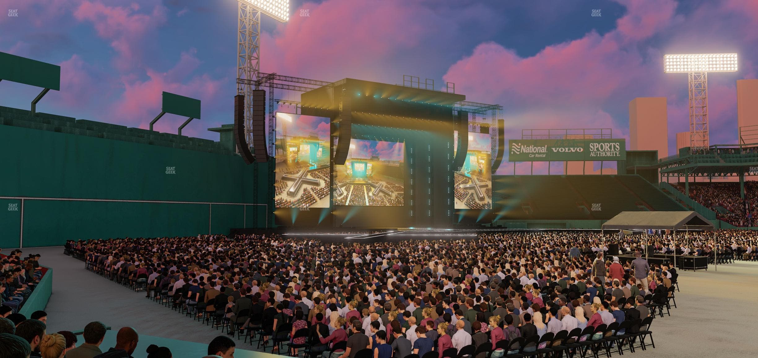 Fenway Park - Section Field Box 65 Seat View