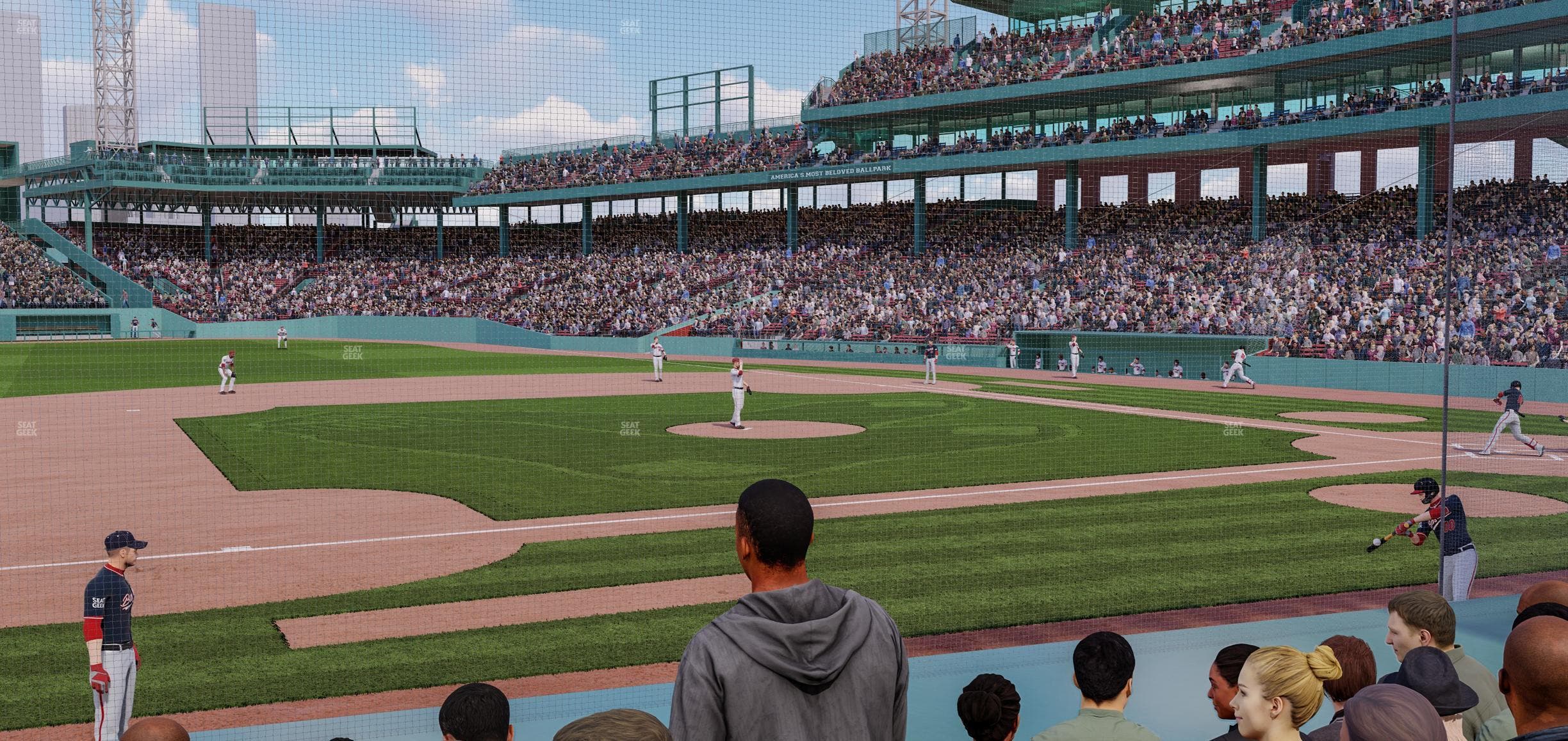 Fenway Park - Section Field Box 65 Seat View