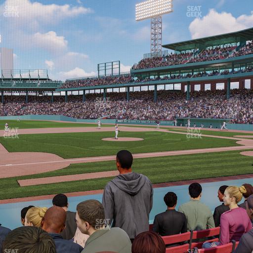 Fenway Park - Section Field Box 65 Seat View
