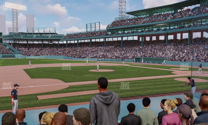 Fenway Park - Section Field Box 65 Seat View