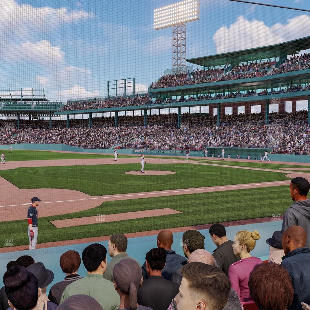 Fenway Park - Section Field Box 66 Seat View