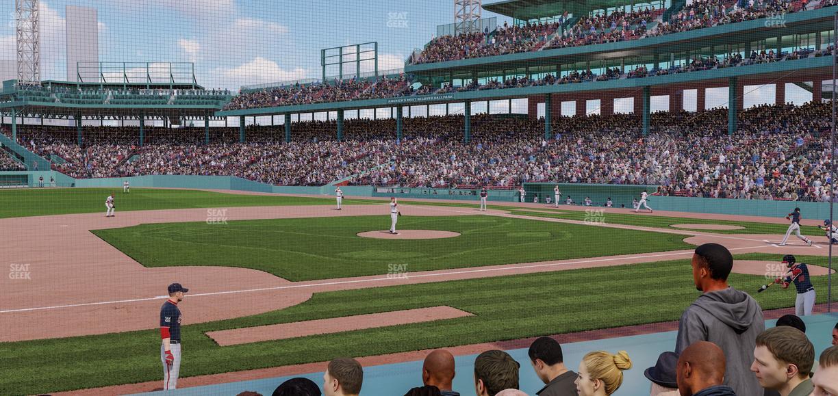 Fenway Park - Section Field Box 66 Seat View