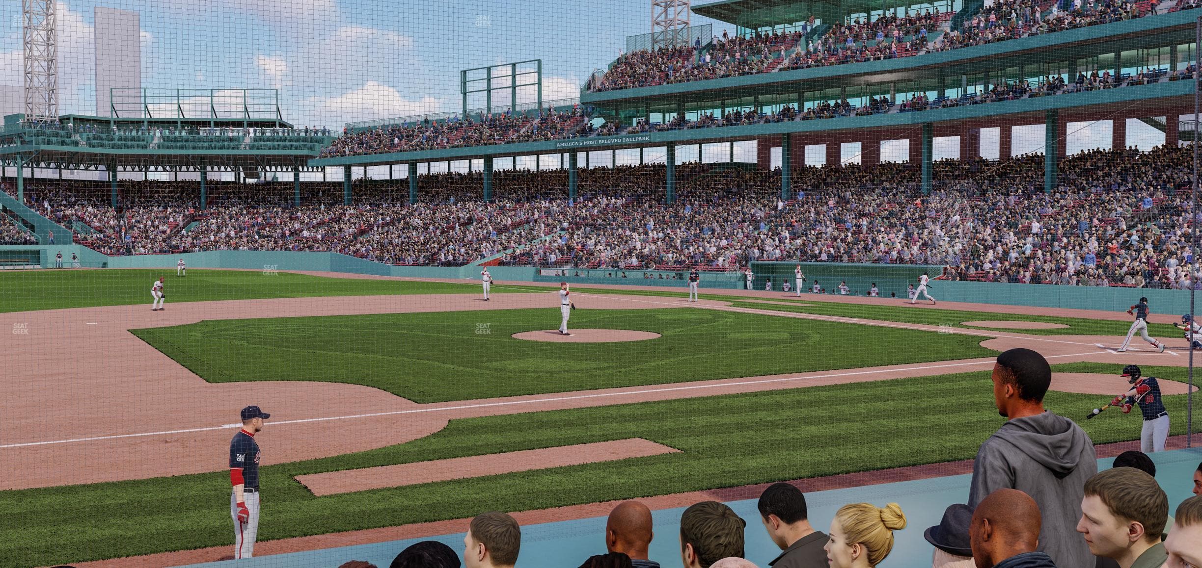 Fenway Park - Section Field Box 66 Seat View
