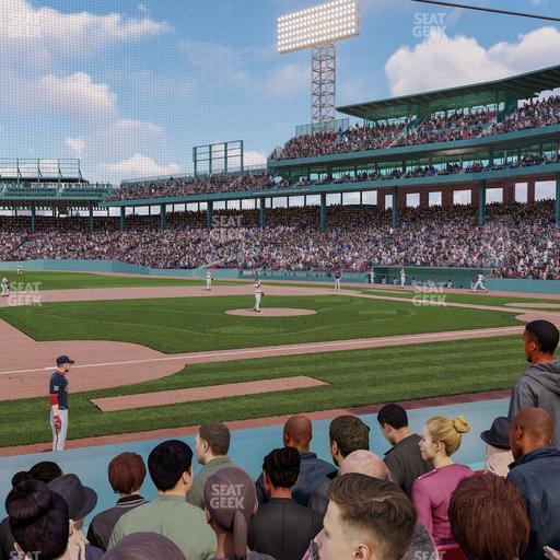 Fenway Park - Section Field Box 66 Seat View