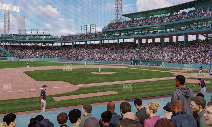 Fenway Park - Section Field Box 66 Seat View