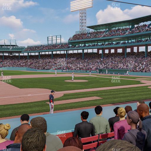 Fenway Park - Section Field Box 67 Seat View