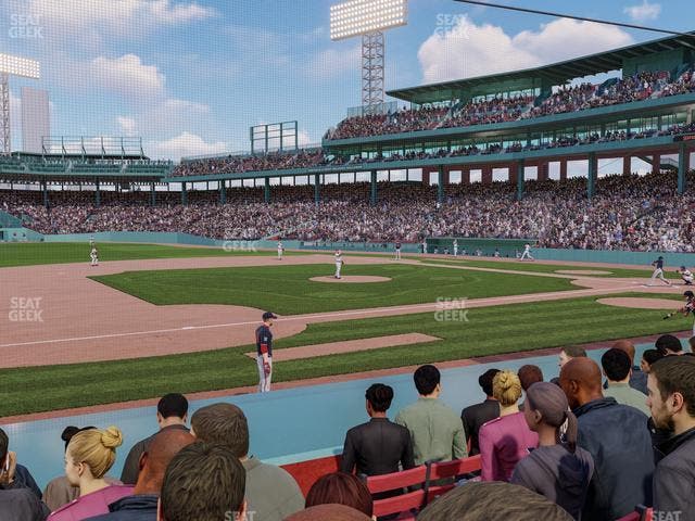 Fenway Park - Section Field Box 67 Seat View