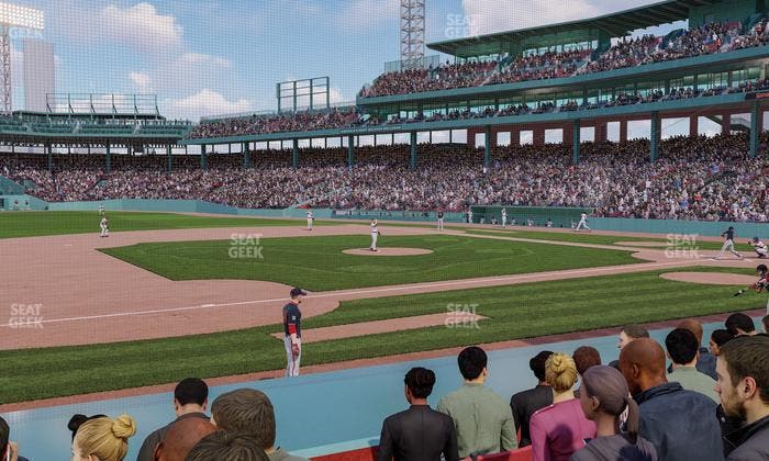 Fenway Park - Section Field Box 67 Seat View