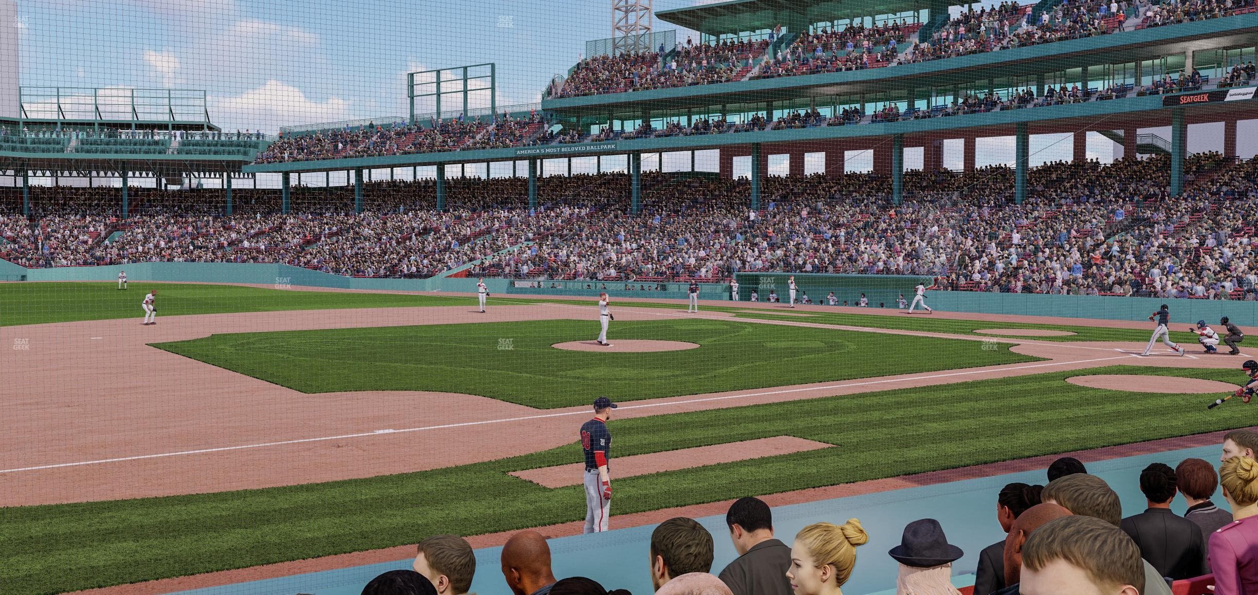 Fenway Park - Section Field Box 68 Seat View