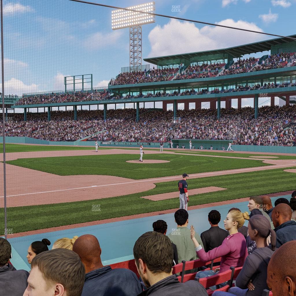 Fenway Park - Section Field Box 69 Seat View