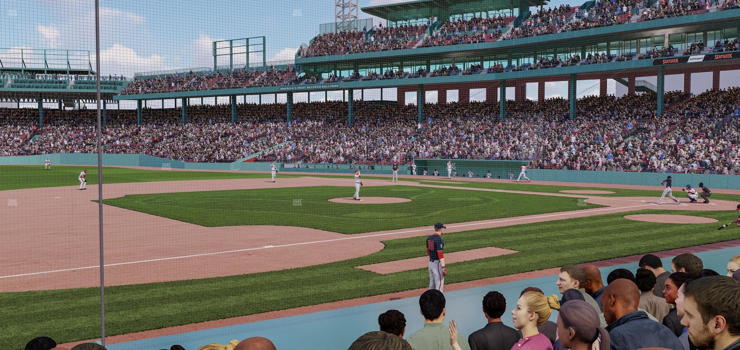 Fenway Park - Section Field Box 69 Seat View