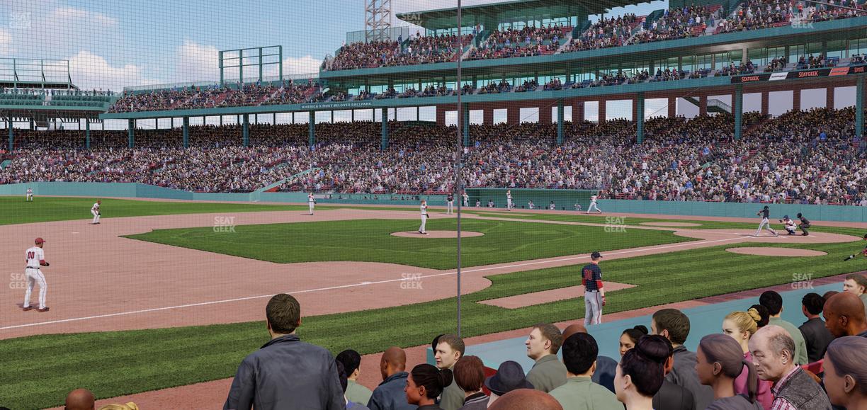 Fenway Park - Section Field Box 70 Seat View