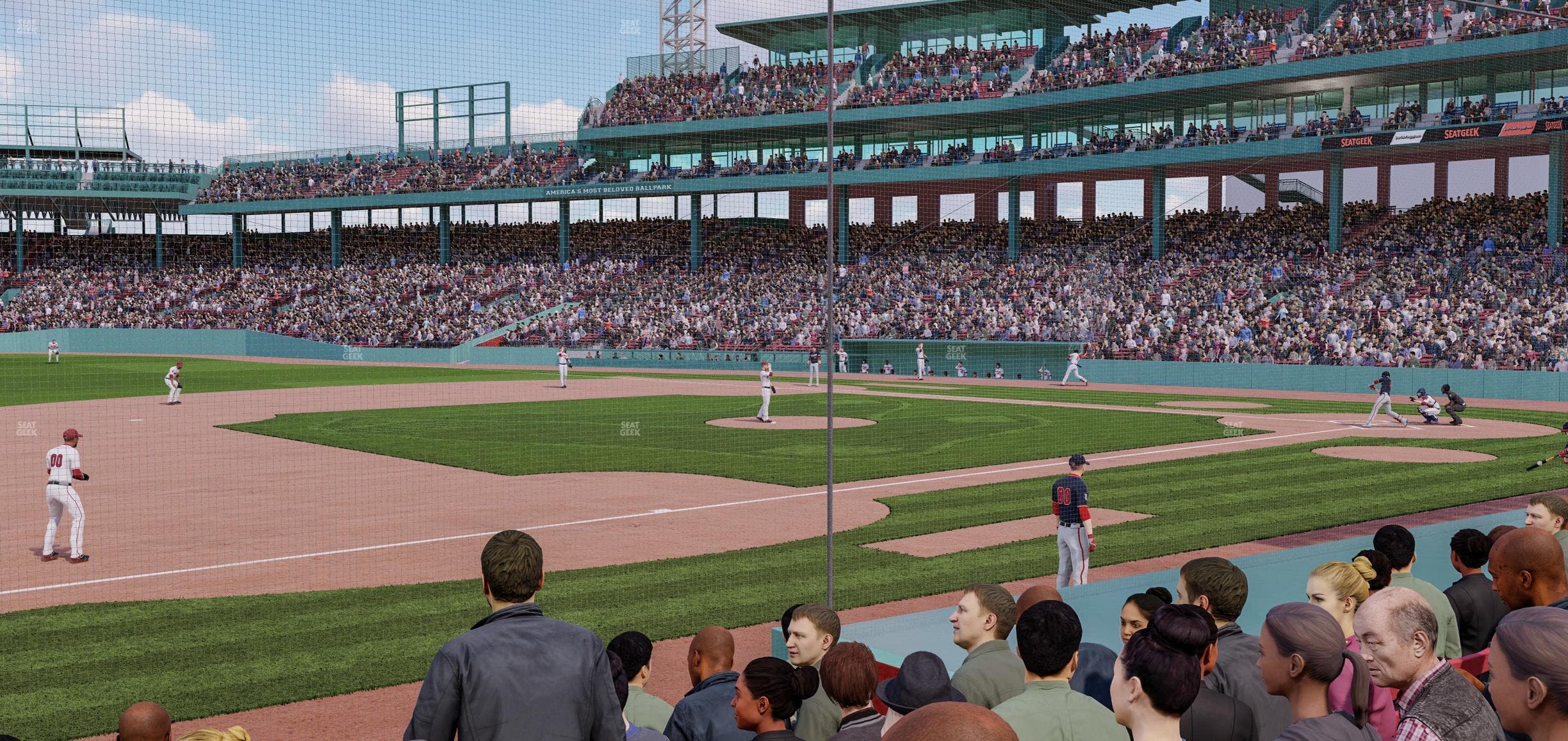 Fenway Park - Section Field Box 70 Seat View