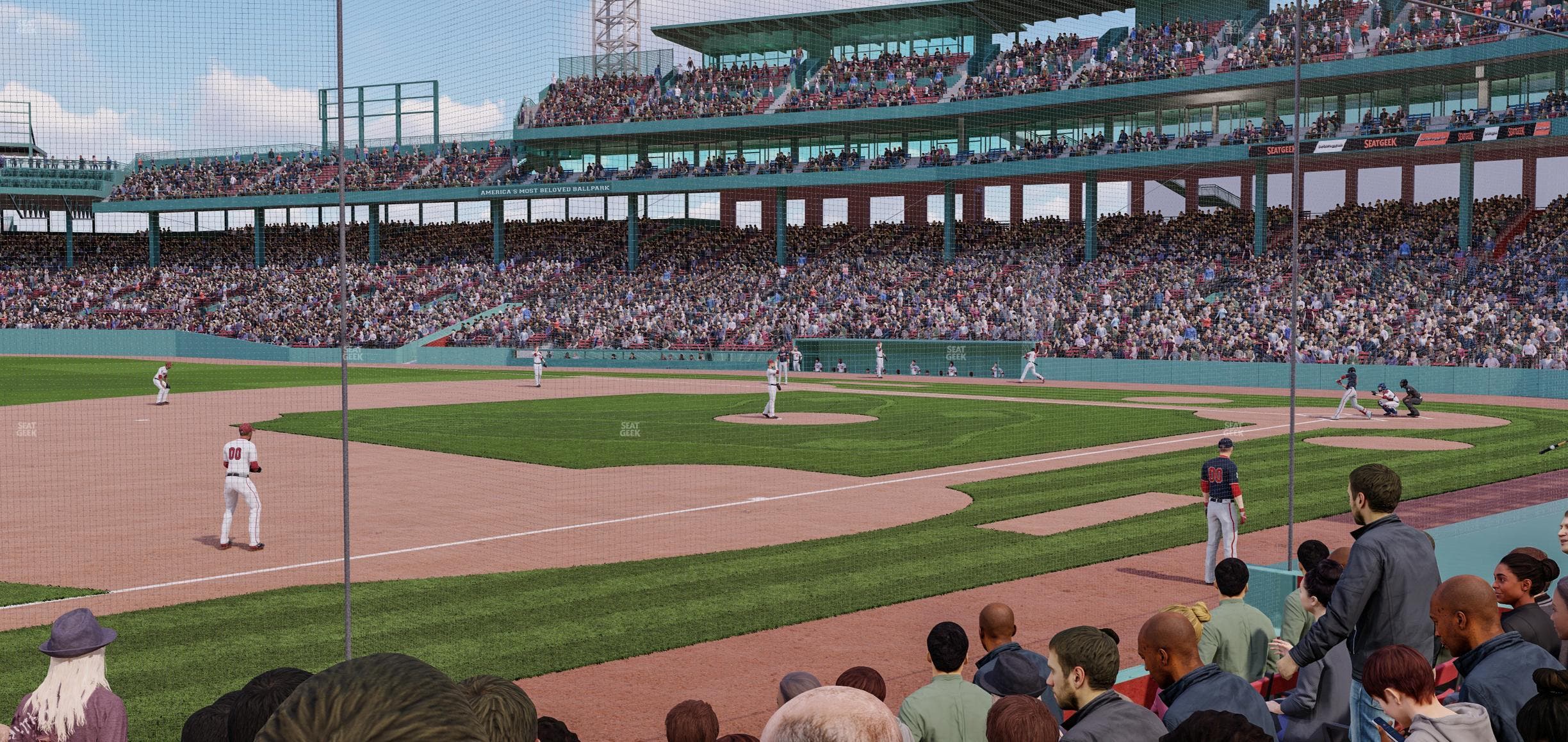 Fenway Park - Section Field Box 71 Seat View