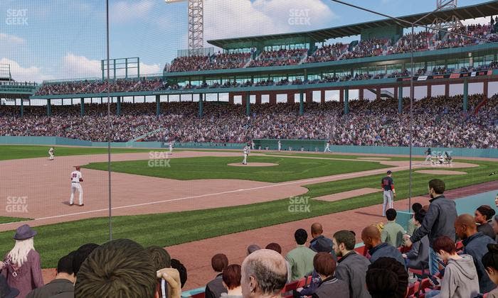 Fenway Park - Section Field Box 71 Seat View