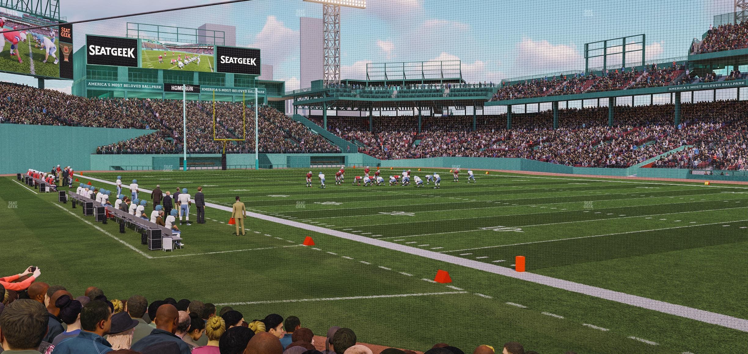 Fenway Park - Section Field Box 72 Seat View