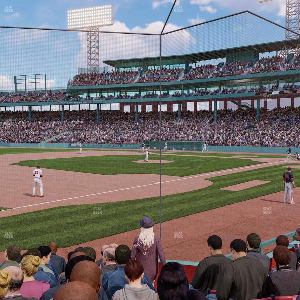 Fenway Park - Section Field Box 72 Seat View