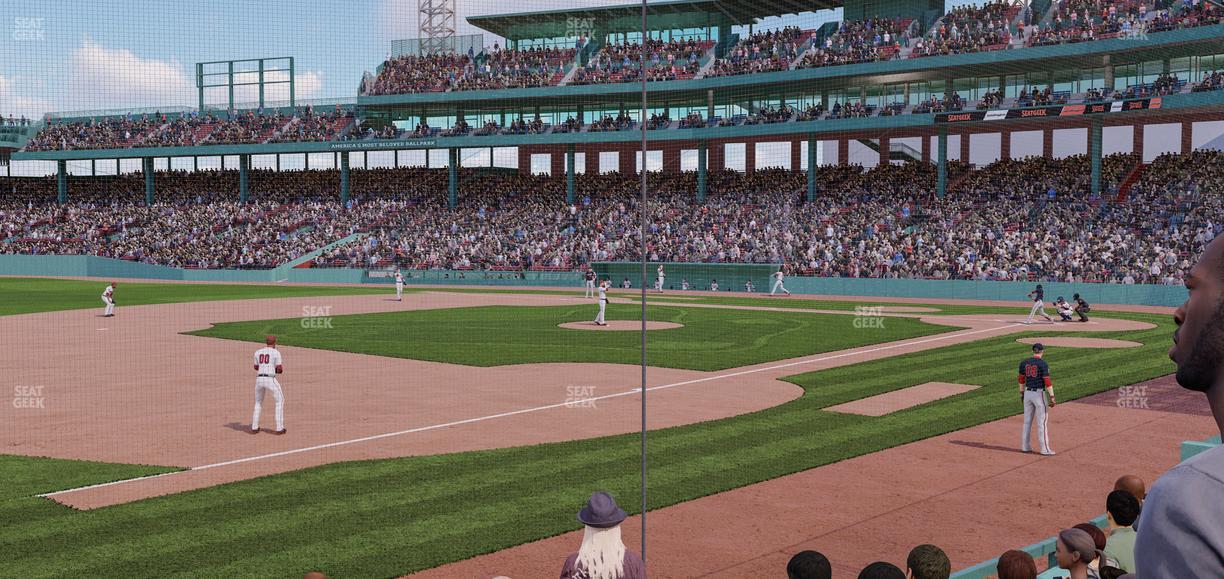 Fenway Park - Section Field Box 72 Seat View
