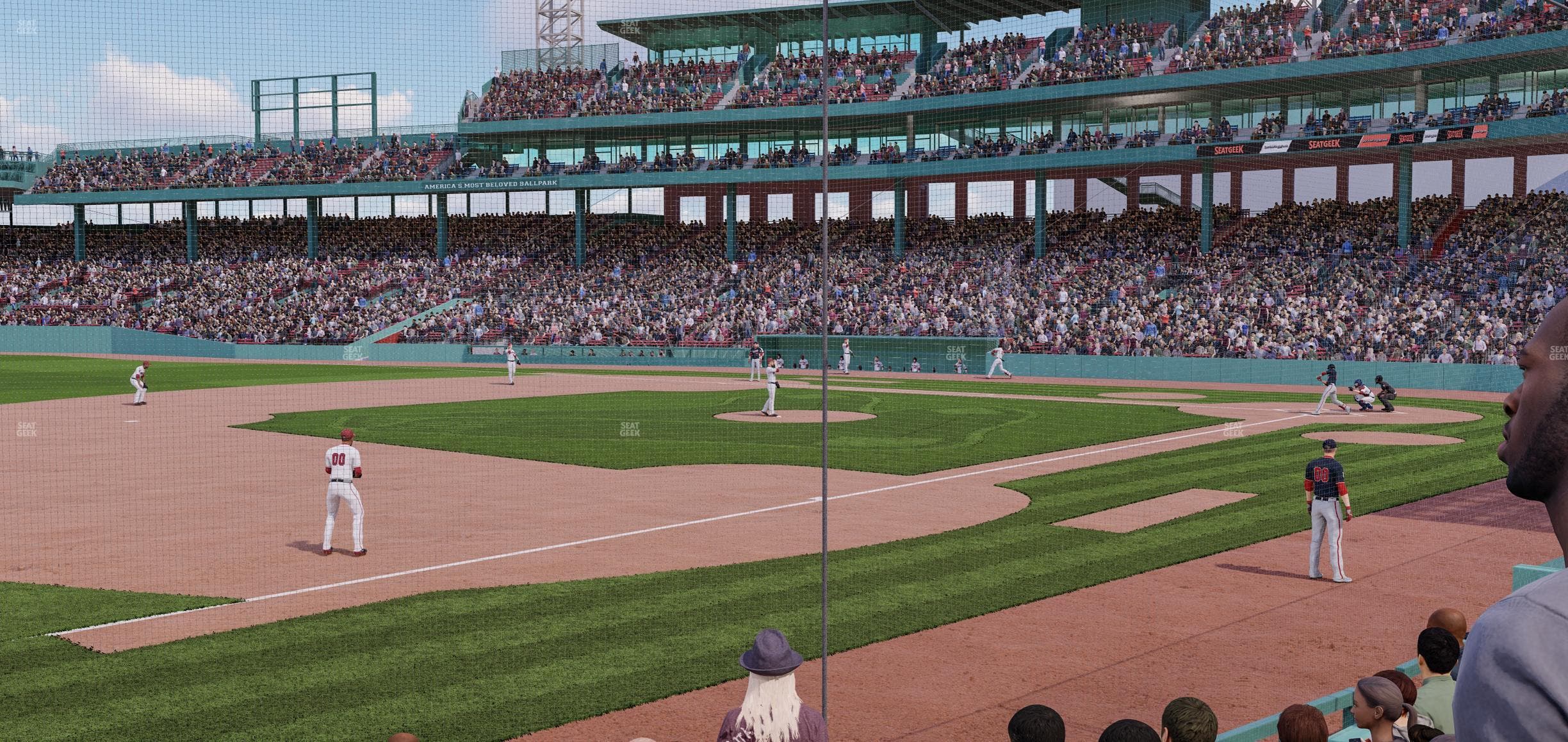 Fenway Park - Section Field Box 72 Seat View