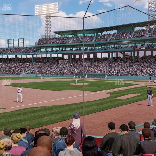 Fenway Park - Section Field Box 72 Seat View