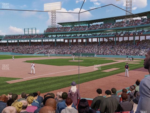 Fenway Park - Section Field Box 72 Seat View