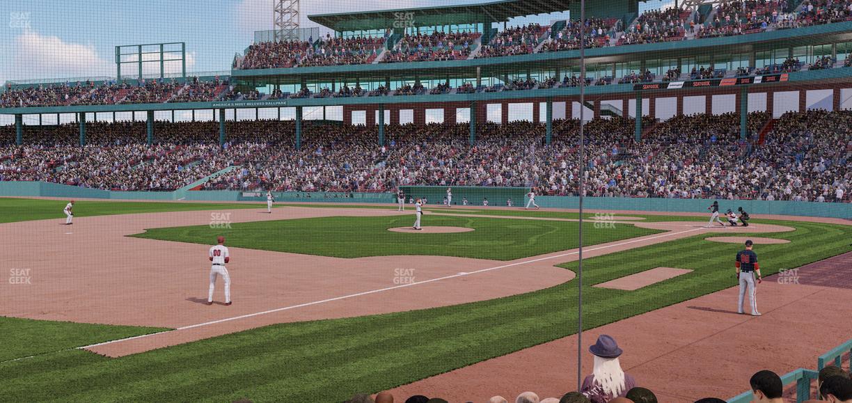 Fenway Park - Section Field Box 73 Seat View