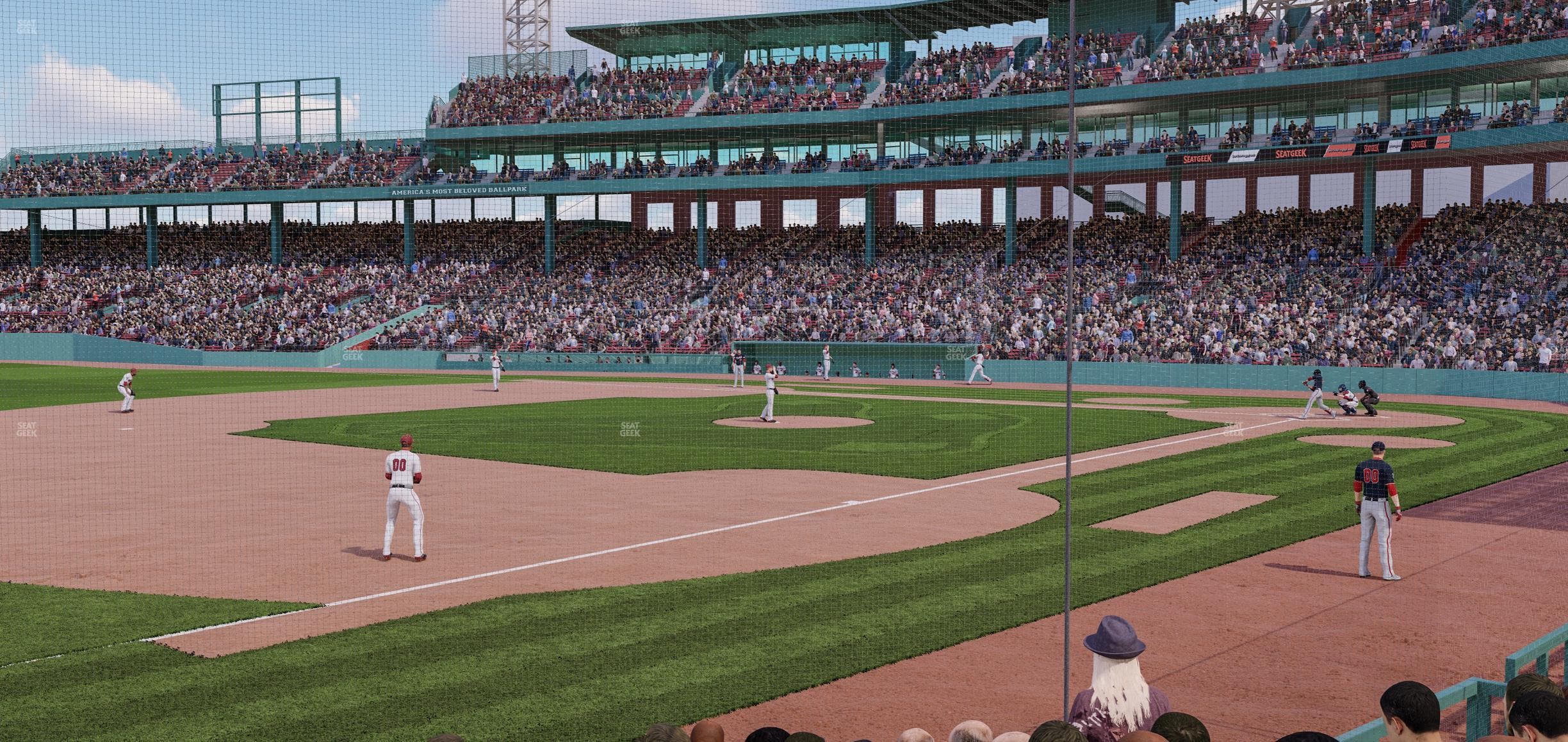 Fenway Park - Section Field Box 73 Seat View