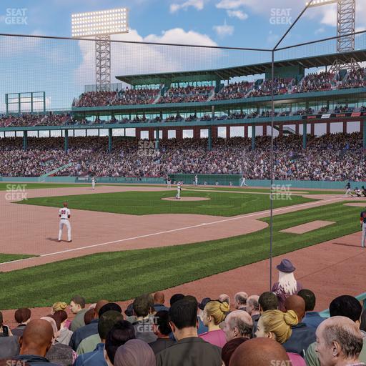 Fenway Park - Section Field Box 73 Seat View