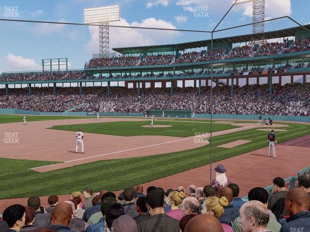 Fenway Park - Section Field Box 73 Seat View