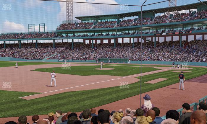 Fenway Park - Section Field Box 73 Seat View