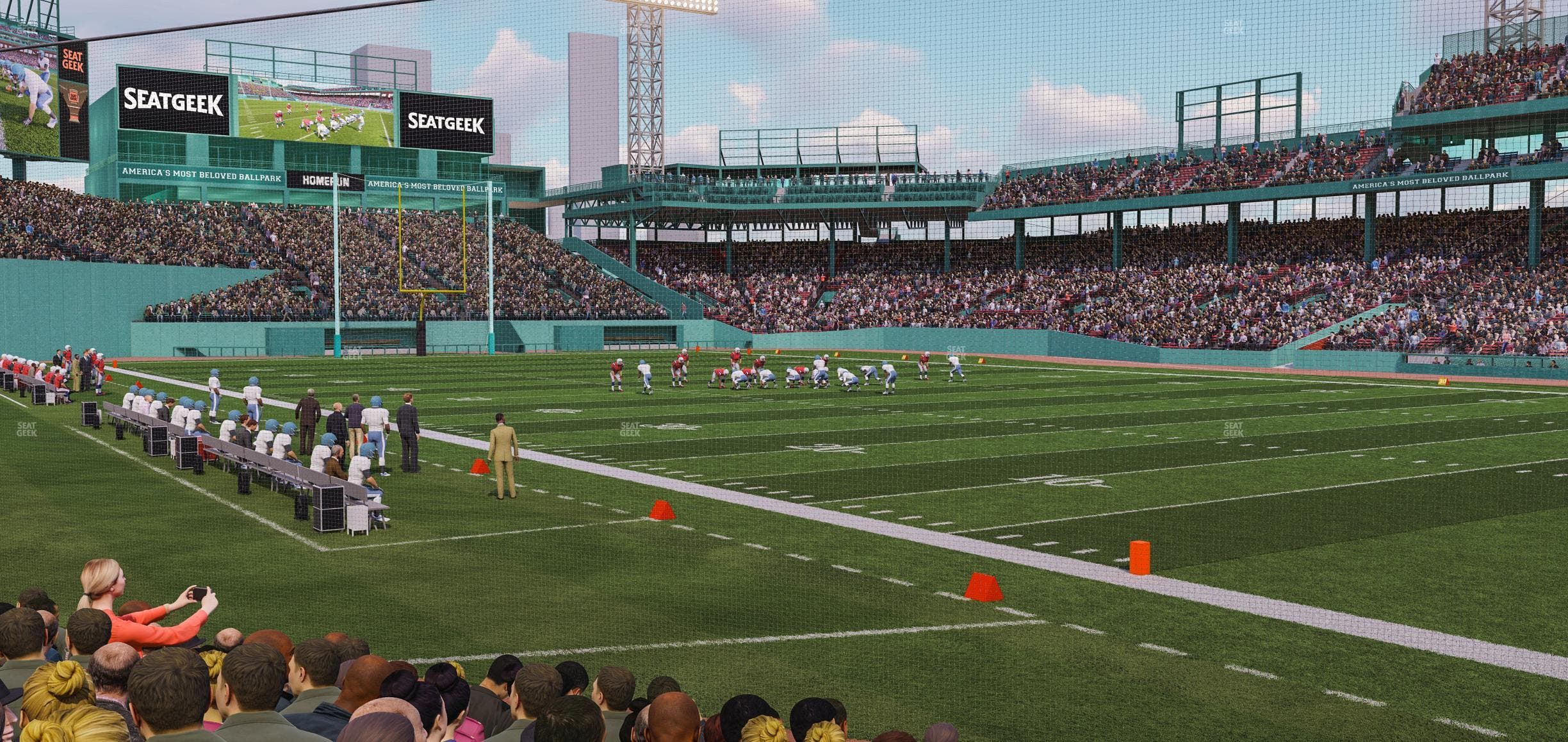 Fenway Park - Section Field Box 73 Seat View