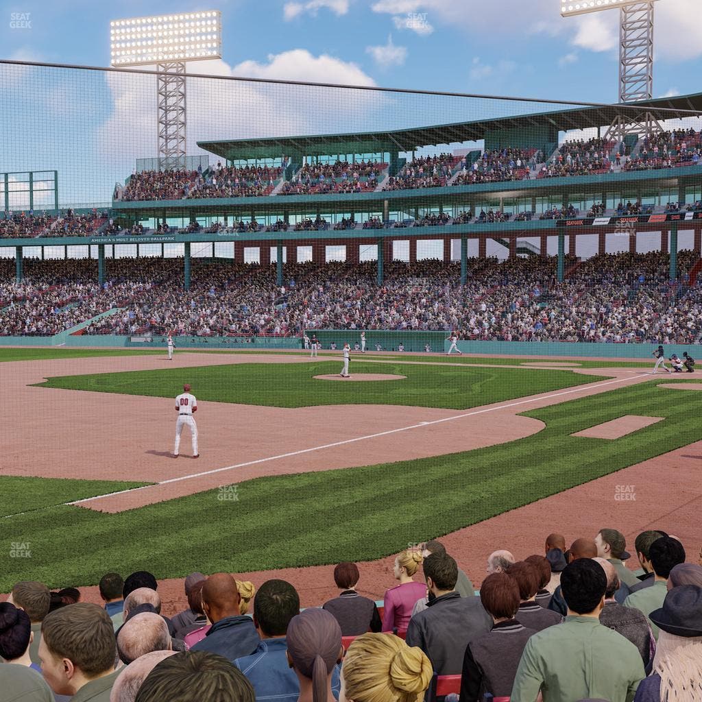 Fenway Park - Section Field Box 74 Seat View