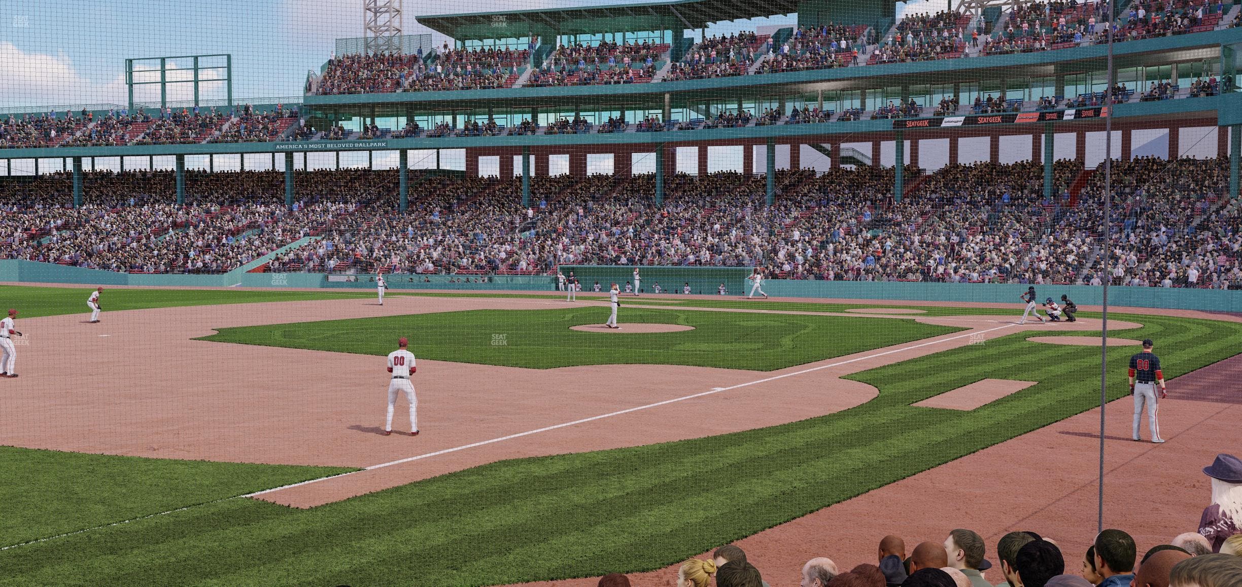 Fenway Park - Section Field Box 74 Seat View