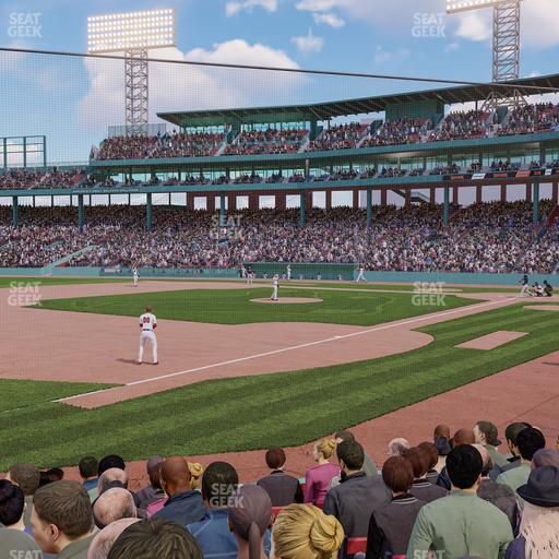 Fenway Park - Section Field Box 74 Seat View