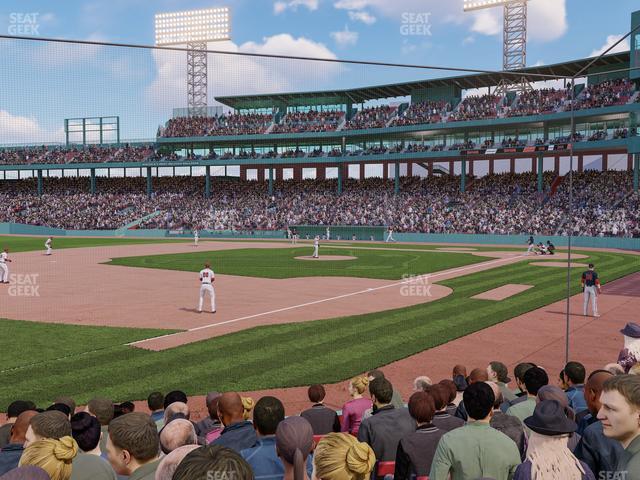 Fenway Park - Section Field Box 74 Seat View Fenway Park - Section Field Box 74 Seat View