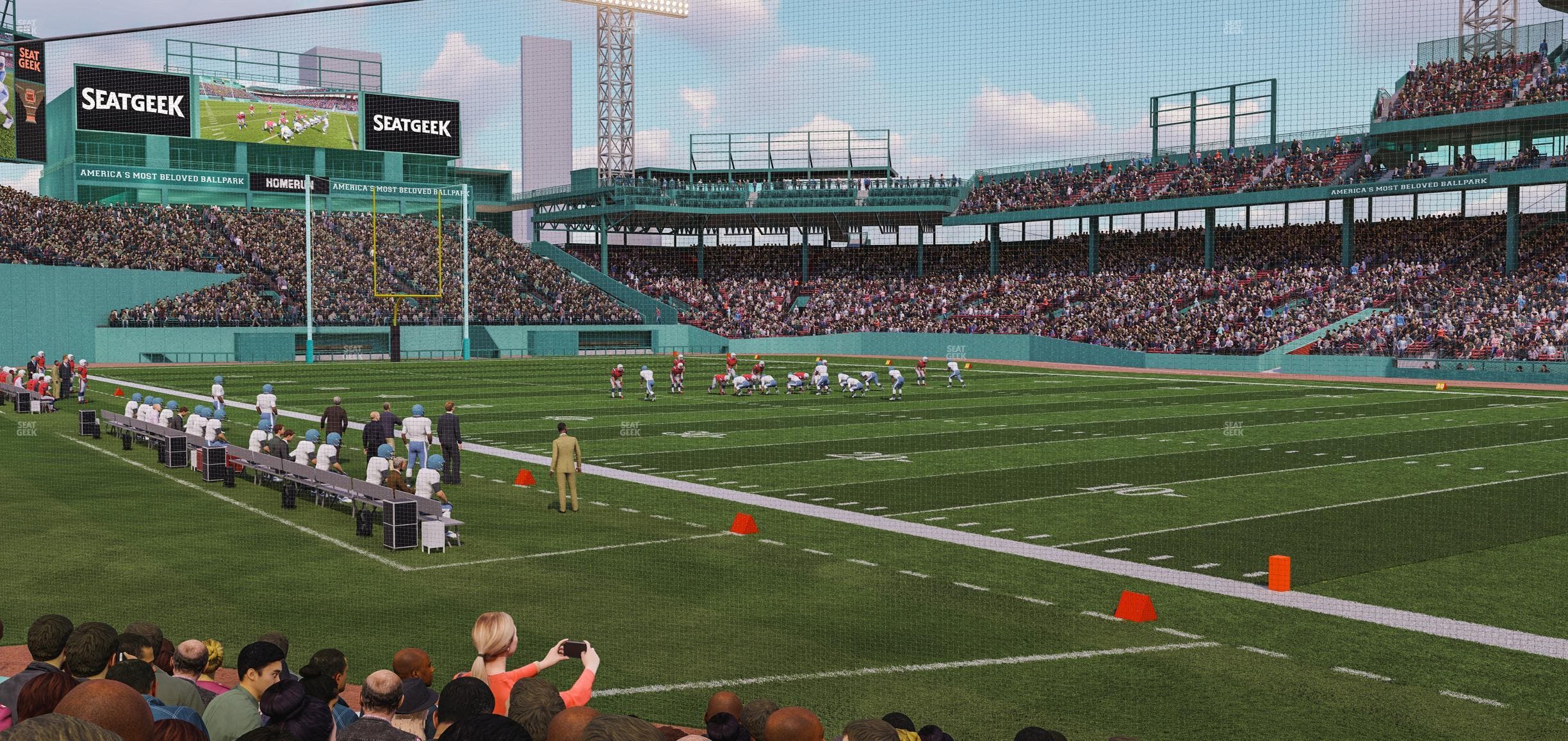 Fenway Park - Section Field Box 74 Seat View