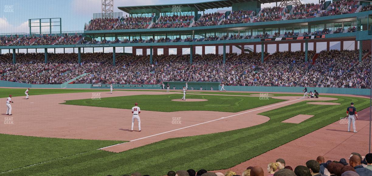 Fenway Park - Section Field Box 75 Seat View
