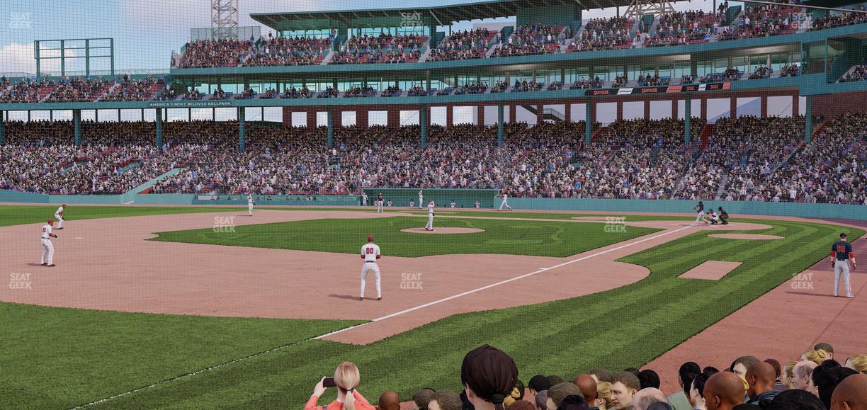 Fenway Park - Section Field Box 76 Seat View