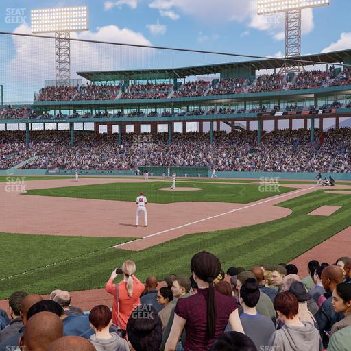 Fenway Park - Section Field Box 76 Seat View