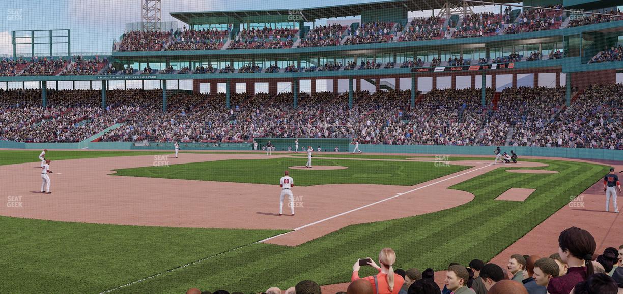 Fenway Park - Section Field Box 77 Seat View