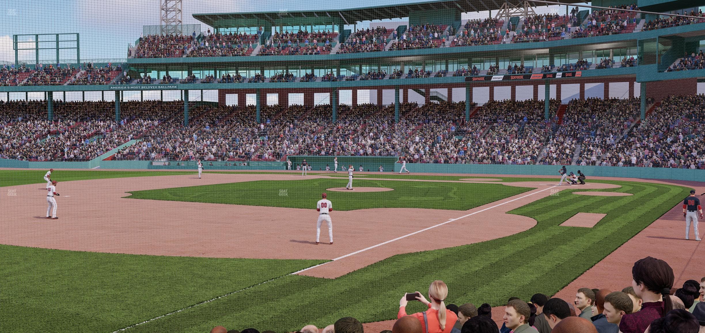 Fenway Park - Section Field Box 77 Seat View