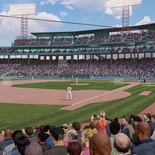 Fenway Park - Section Field Box 77 Seat View