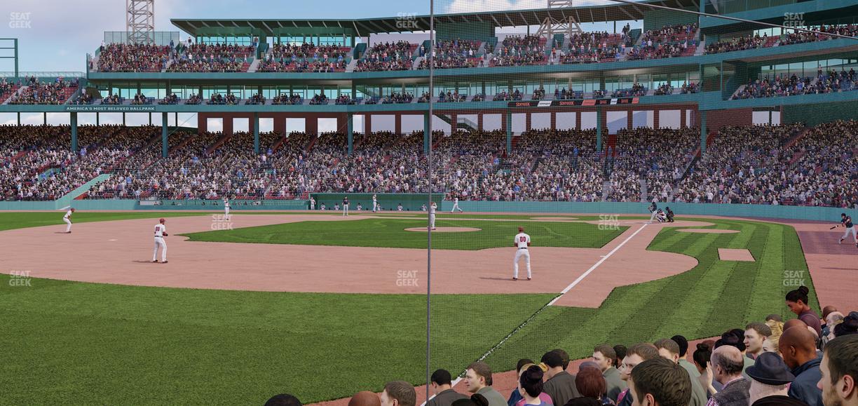 Fenway Park - Section Field Box 81 Seat View