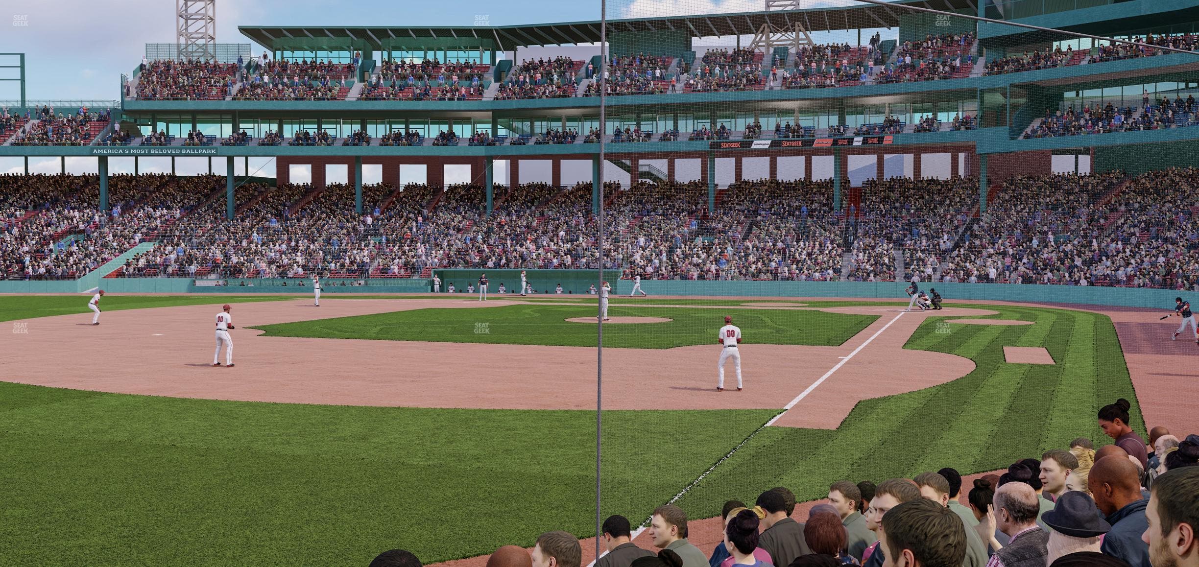 Fenway Park - Section Field Box 81 Seat View