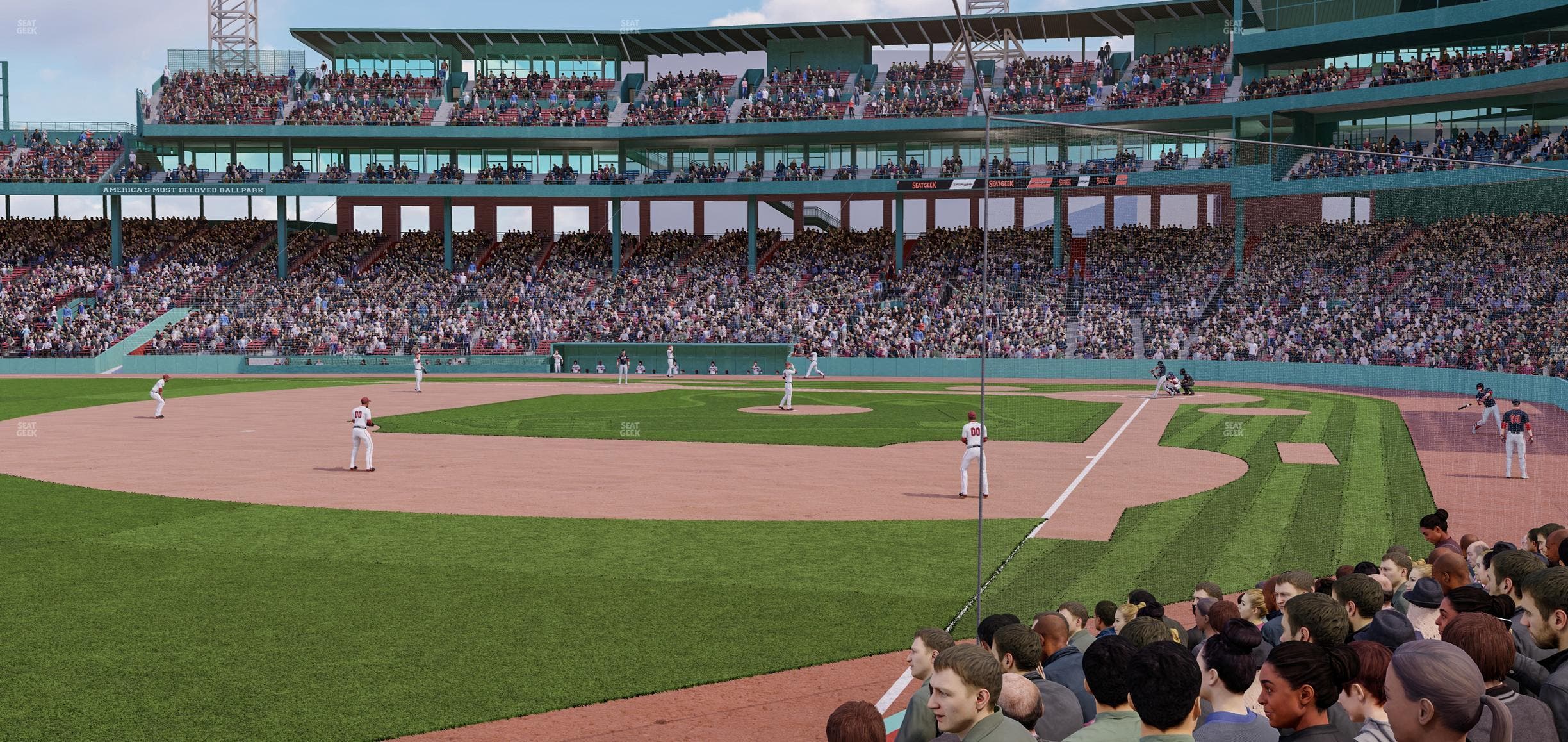 Fenway Park - Section Field Box 82 Seat View
